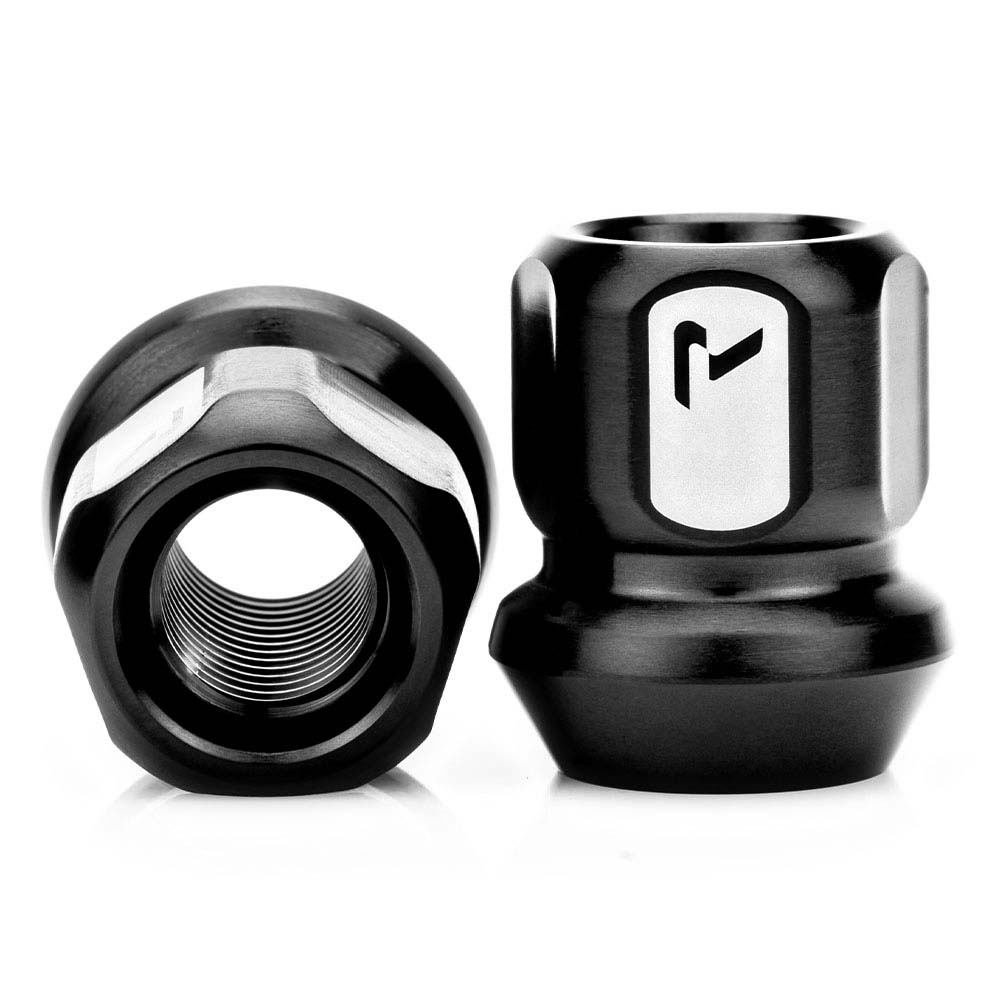 TNS-1 Titanium Lug Nut Set - Brushed Black - M14x1.25mm