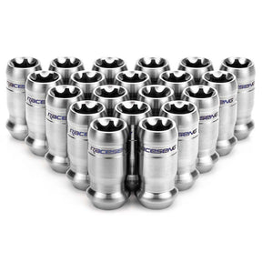 TNR-1 Titanium Lug Nut Set - Brushed - M12x1.5mm