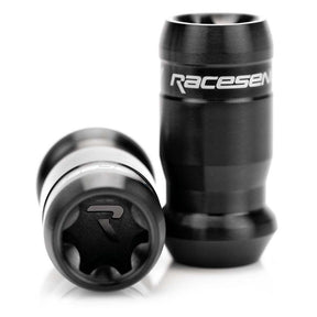 TNR-1 Titanium Lug Nut Set - Brushed Black - M12x1.5mm