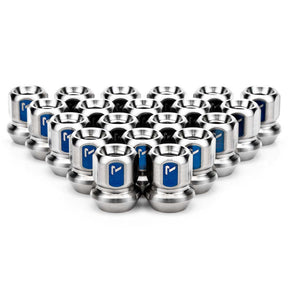 TNS-1 Titanium Lug Nut Set - Brushed - M14x1.25mm