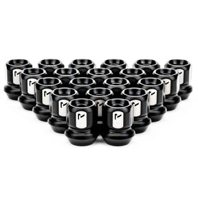 TNS-1 Titanium Lug Nut Set - Brushed Black - M14x1.25mm