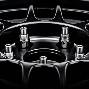 TNS-1 Titanium Lug Nut Set - Brushed Black - M14x1.25mm