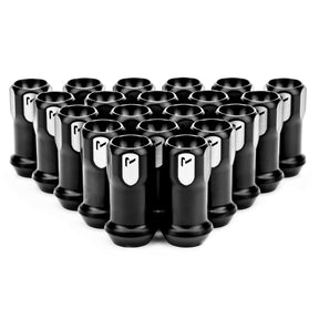 TNS-2 Titanium Lug Nut Set - Brushed Black - M12x1.25mm